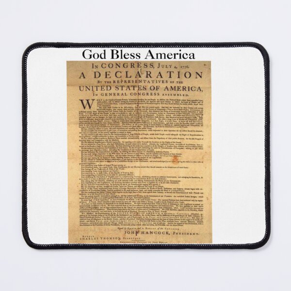 Item preview, Declaration of Independence, God Bless America -Political T-shirts designed and sold by SavvySeller.