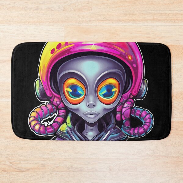 Item preview, Grey Alien Rider With Helmet Gear designed and sold by SubtleSplit.