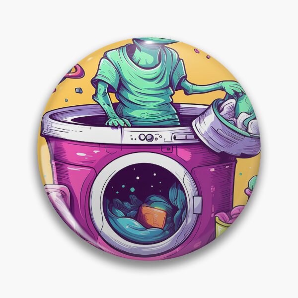 Artikelvorschau, Laundry Lover Alien entworfen und verkauft von MuseOfMilo.