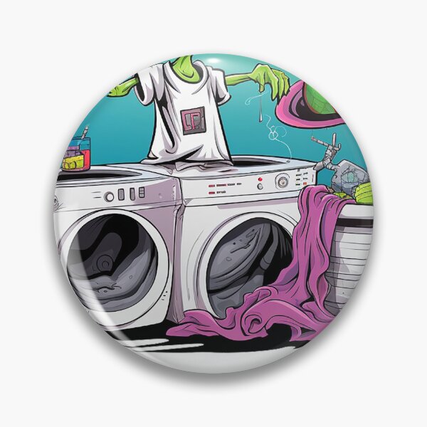 Artikelvorschau, Laundry Lover Alien entworfen und verkauft von MuseOfMilo.