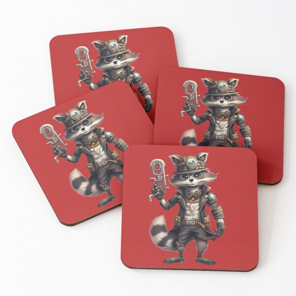 Item preview, Super Cool Steam Punk Raccoon 7 designed and sold by My Team Designs.