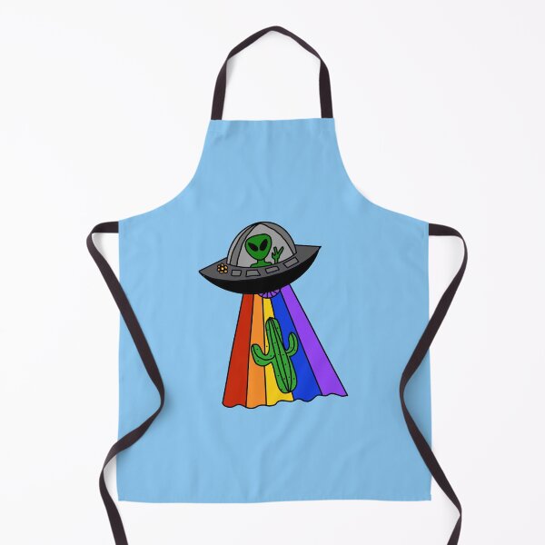 Item preview, Alien Abduction cactus Raindow designed and sold by Trippy Jane Art.