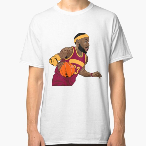 lebron cartoon shirt