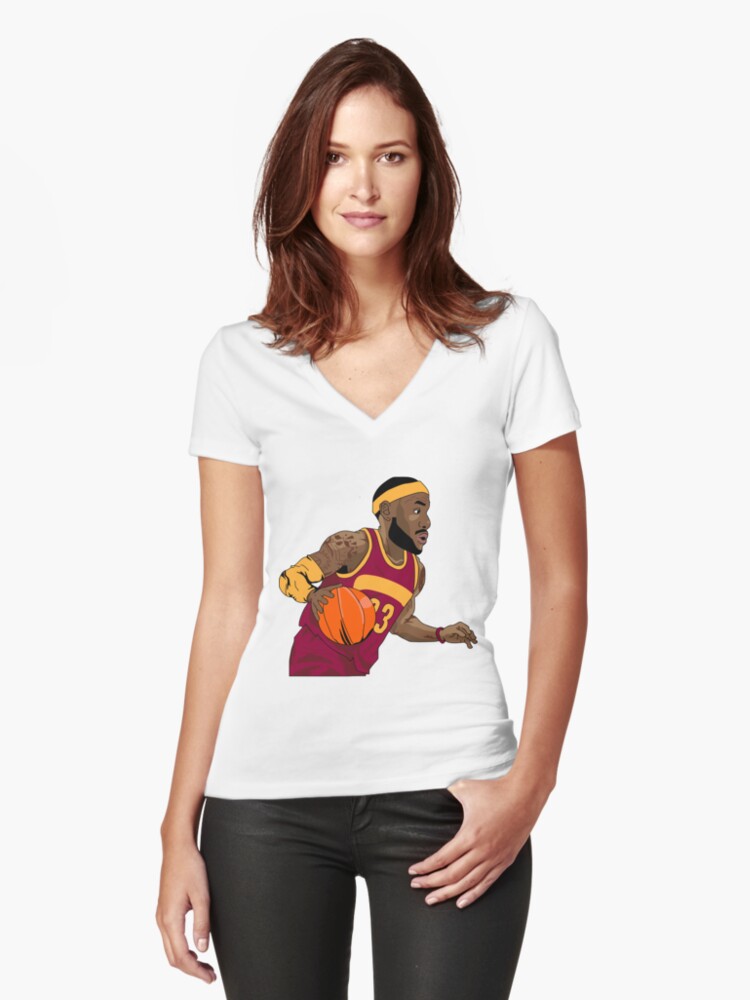 lebron james cartoon shirt