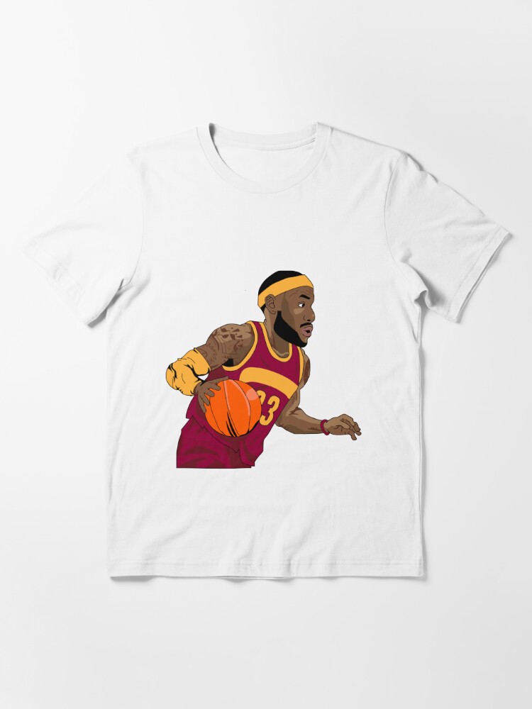 LeBron James - Cartoon Style | Essential T-Shirt