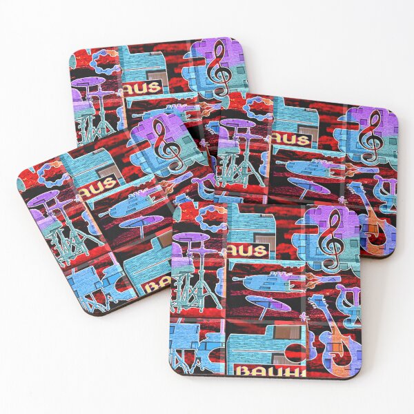 Item preview, *Intimate Blue Summer Vibes orchestral music instruments kit Painting - Bauhaus music orchestra kit architecture - Ideal gift for musicians*. designed and sold by Ralek.