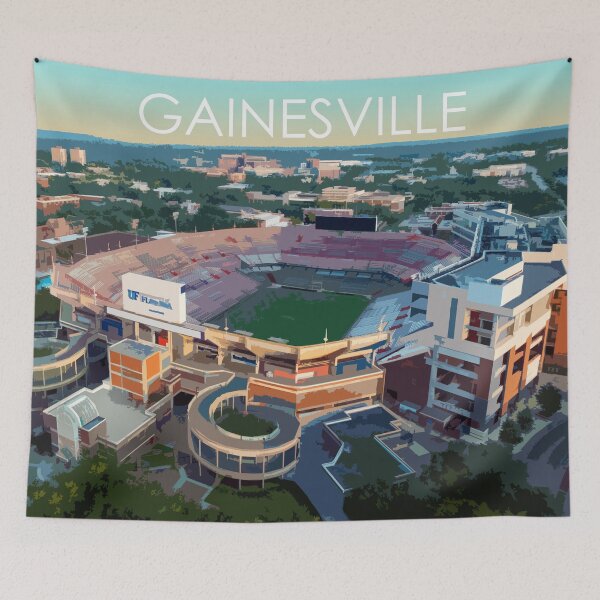 Item preview, The Swamp, Gainesville, Florida, USA, Print designed and sold by summattodraw.