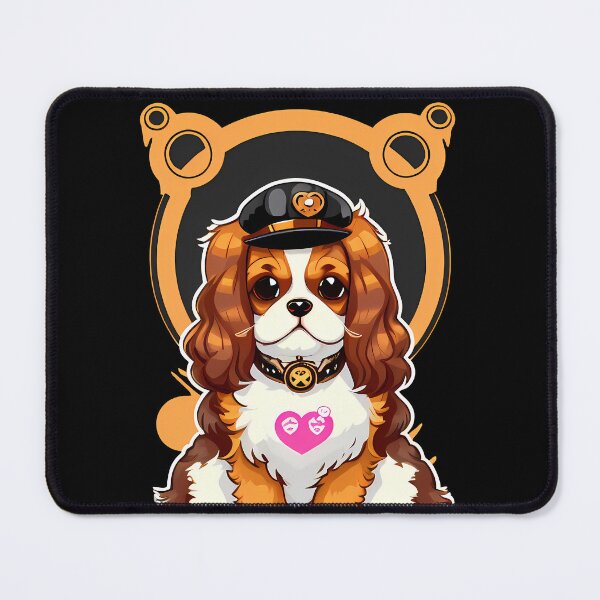 Item preview, Curious and Intelligent - Cavalier King Charles Spaniel Dog designed and sold by Mechanical-Artt.