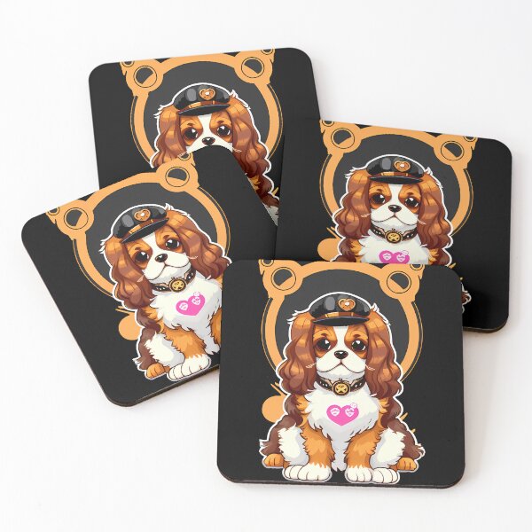 Item preview, Curious and Intelligent - Cavalier King Charles Spaniel Dog designed and sold by Mechanical-Artt.
