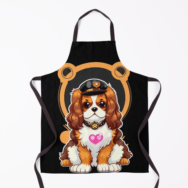 Item preview, Curioso e inteligente - Perro Cavalier King Charles Spaniel designed and sold by Mechanical-Artt.