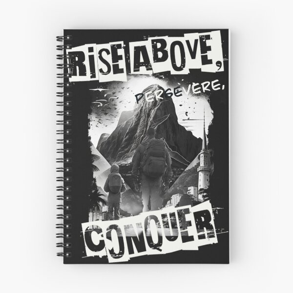 Item preview, rise above, persevere, conquer designed and sold by psychedelic-Rio.