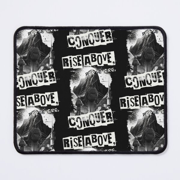 Item preview, rise above, persevere, conquer designed and sold by psychedelic-Rio.