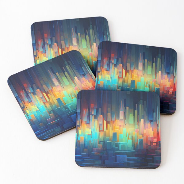 Item preview, Abstract Pixel Art designed and sold by tropicaltee.