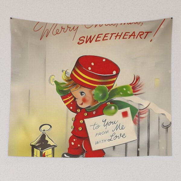 Item preview, Vintage postman christmas designed and sold by edleon.