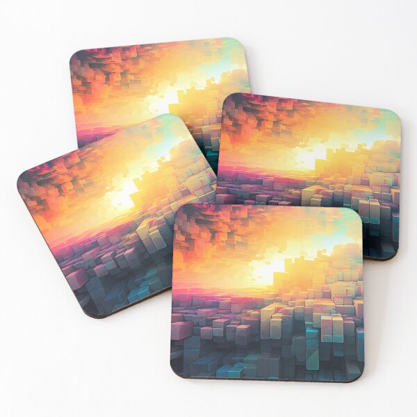 Item preview, Abstract Pixel Art designed and sold by tropicaltee.
