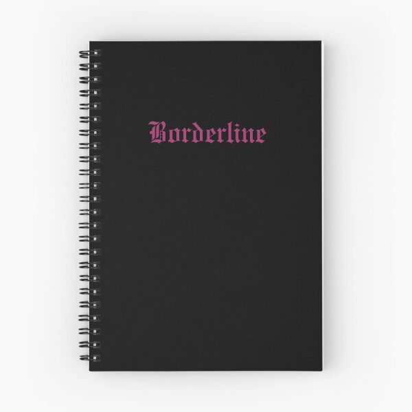 Item preview, Borderline Amaranth Pink Gothic Old English Text designed and sold by Ninjakandy.