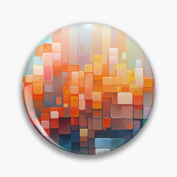 Item preview, Abstract Pixel Art designed and sold by tropicaltee.