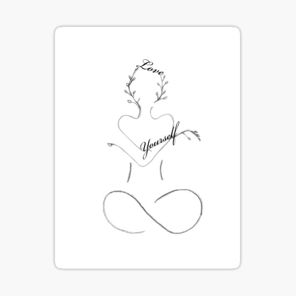 Love Yourself Sticker