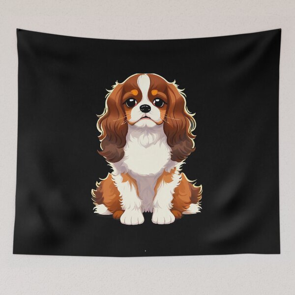 Item preview, Sweet and Playful - Cavalier King Charles Spaniel Dog designed and sold by Mechanical-Artt.