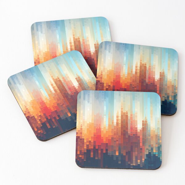 Item preview, Abstract Pixel Art designed and sold by tropicaltee.