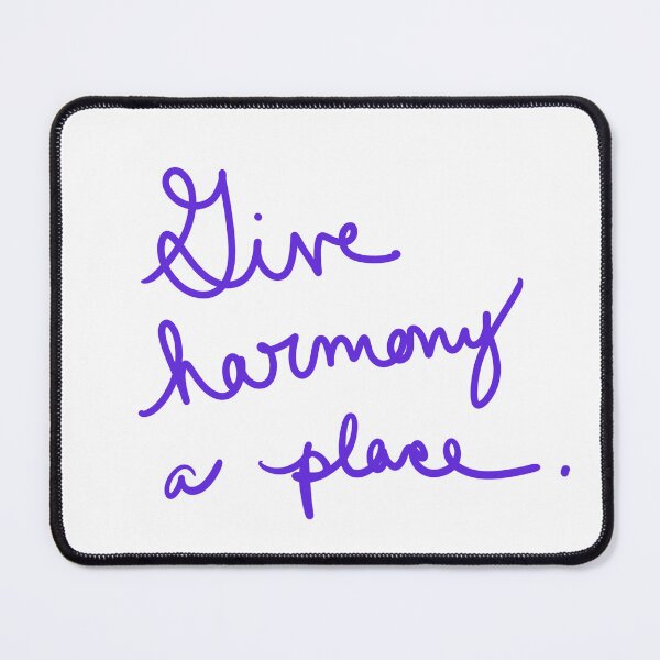 Item preview, Give Harmony a Place designed and sold by abeink.