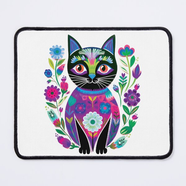 Item preview, Whimsical Cat #6 designed and sold by Cindy Sowers.