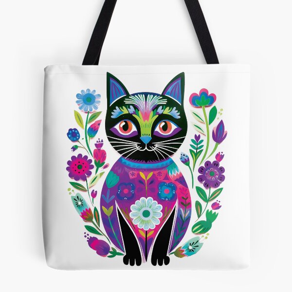 Item preview, Whimsical Cat #6 designed and sold by Cindy Sowers.