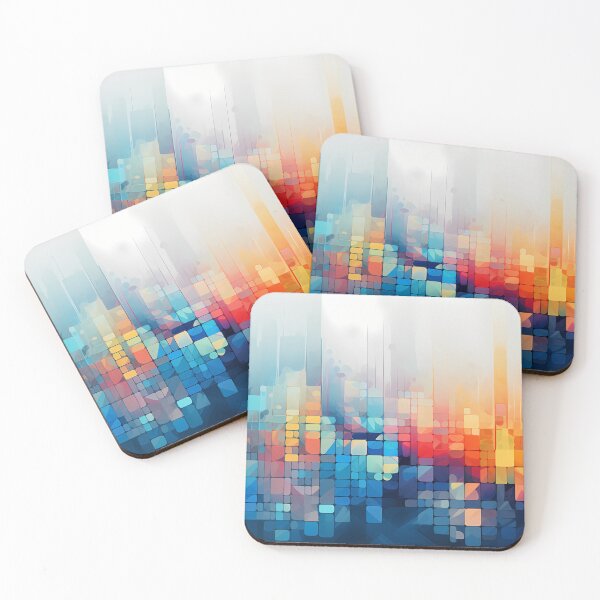 Item preview, Abstract Pixel Art designed and sold by tropicaltee.