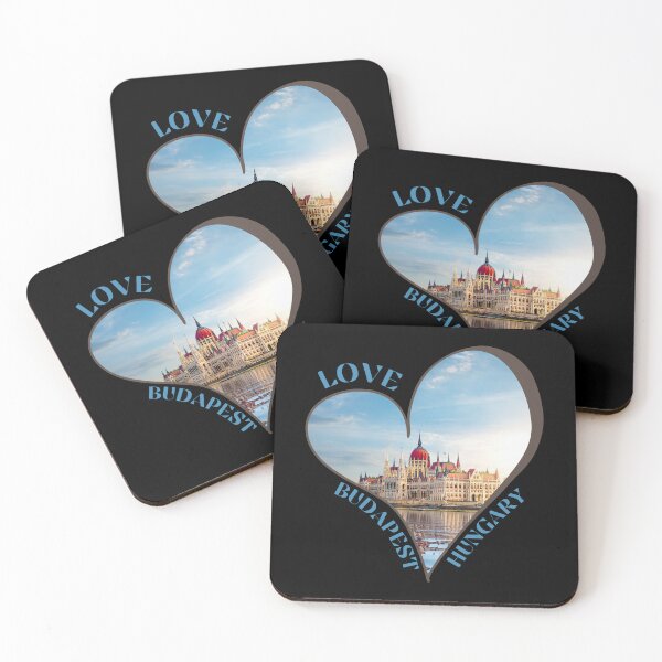 Item preview, Love BUDAPEST HUNGARY designed and sold by Miki  Design.