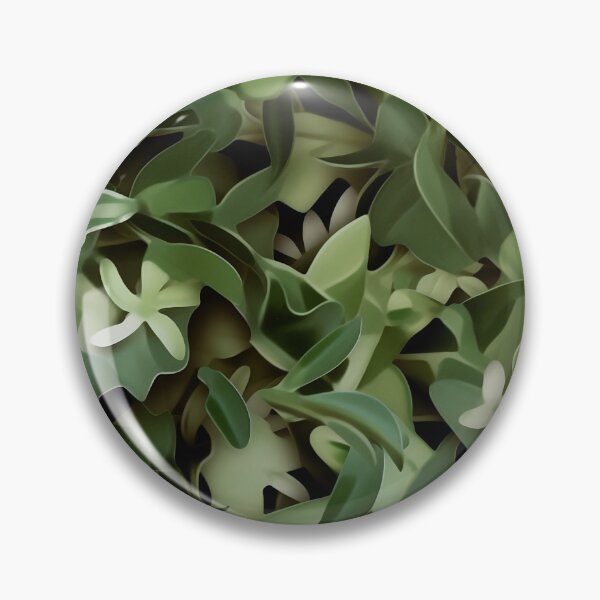 Item preview, Nature Inspired Camo Scoutcore Pattern Leaves and Green Flowers designed and sold by heringa.
