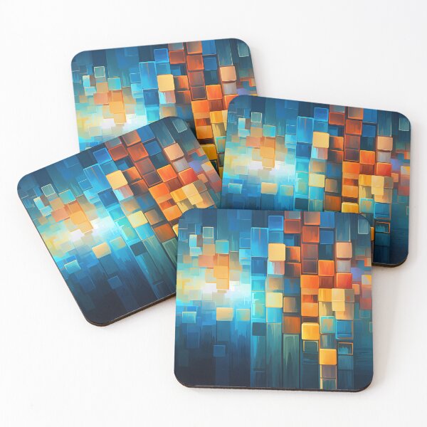 Item preview, Abstract Pixel Art designed and sold by tropicaltee.