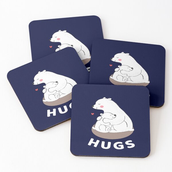 Item preview, Cute Polar Bear Hugs designed and sold by surprise-to-me.