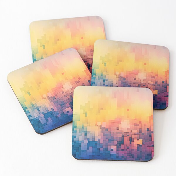 Item preview,  Abstract Pixel Art designed and sold by tropicaltee.