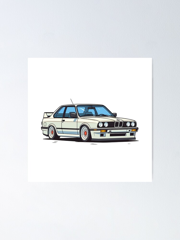 Wall Decoration BMW M3 Serie3 E30