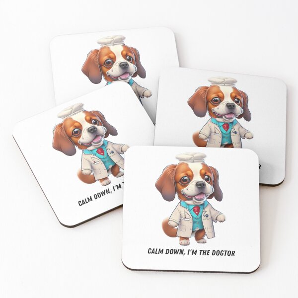Item preview, doctor dog designed and sold by CreacionesLavin.