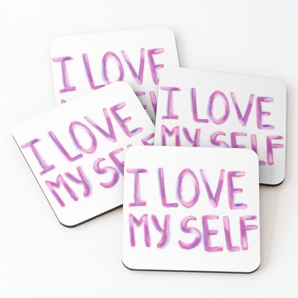 Item preview, I love my self quote designed and sold by MonikaSimona.