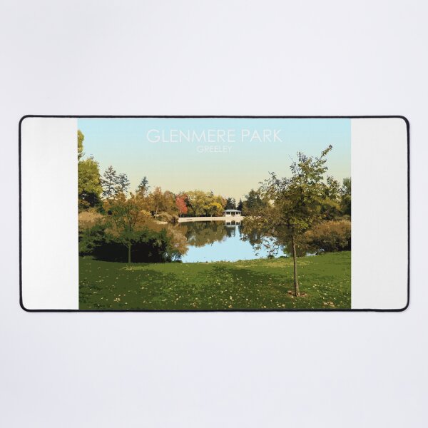 Item preview, Glenmere Park, Greeley, Colorado, USA, Print designed and sold by summattodraw.