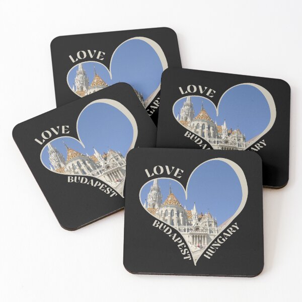 Item preview, Love BUDAPEST HUNGARY designed and sold by Miki  Design.
