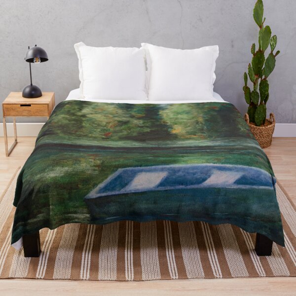 Item preview, Rowboat and Reflections on the Quiet Pond designed and sold by Melissa J Barrett.