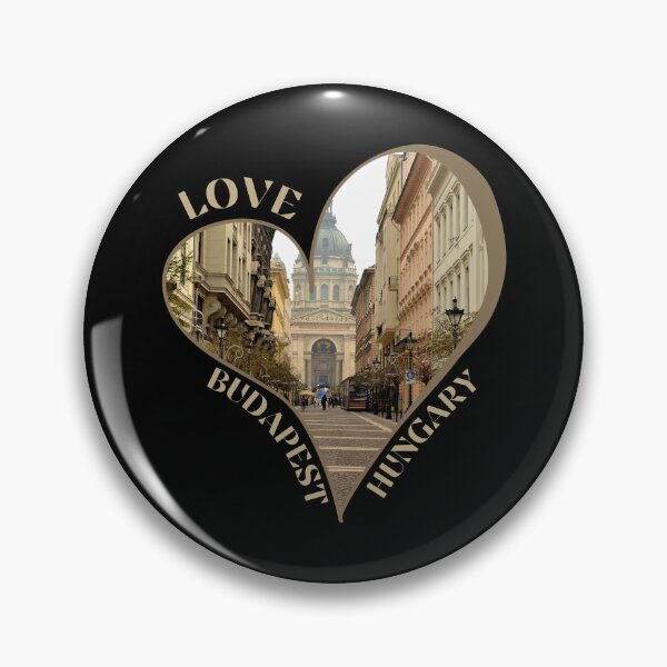 Item preview, Love BUDAPEST HUNGARY designed and sold by Miki  Design.