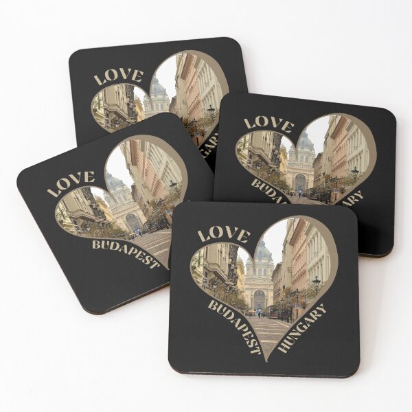 Item preview, Love BUDAPEST HUNGARY designed and sold by Miki  Design.