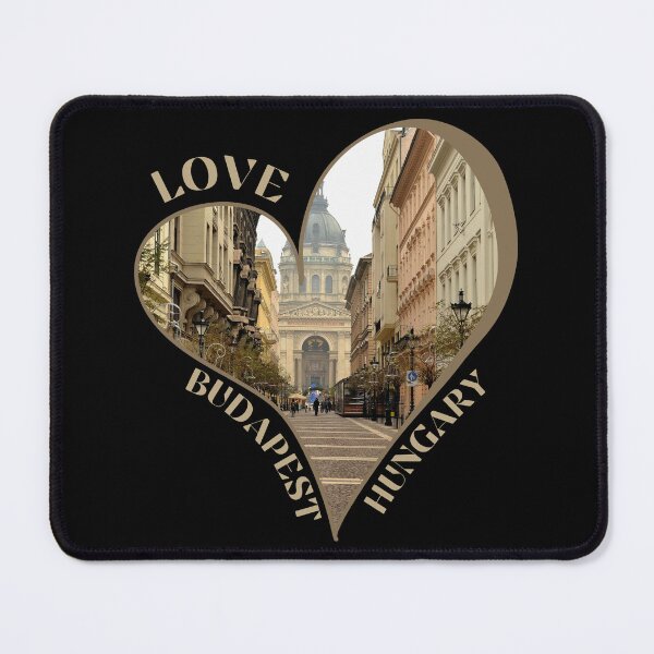 Item preview, Love BUDAPEST HUNGARY designed and sold by Miki  Design.