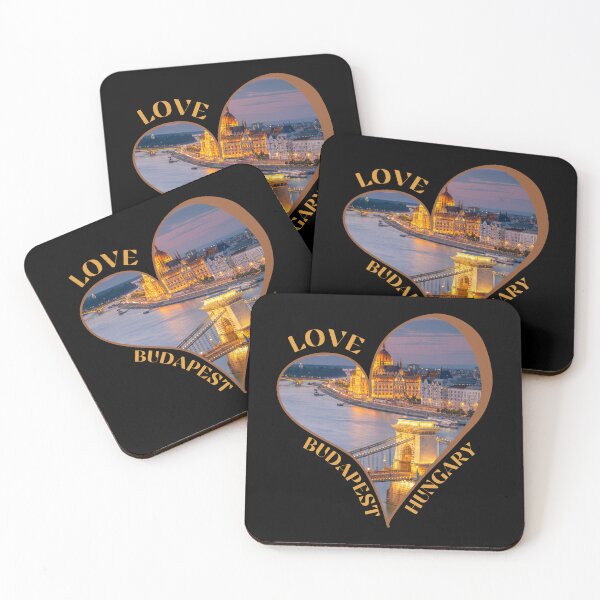 Item preview, Love BUDAPEST HUNGARY designed and sold by Miki  Design.