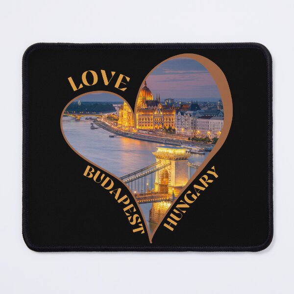 Item preview, Love BUDAPEST HUNGARY designed and sold by Miki  Design.