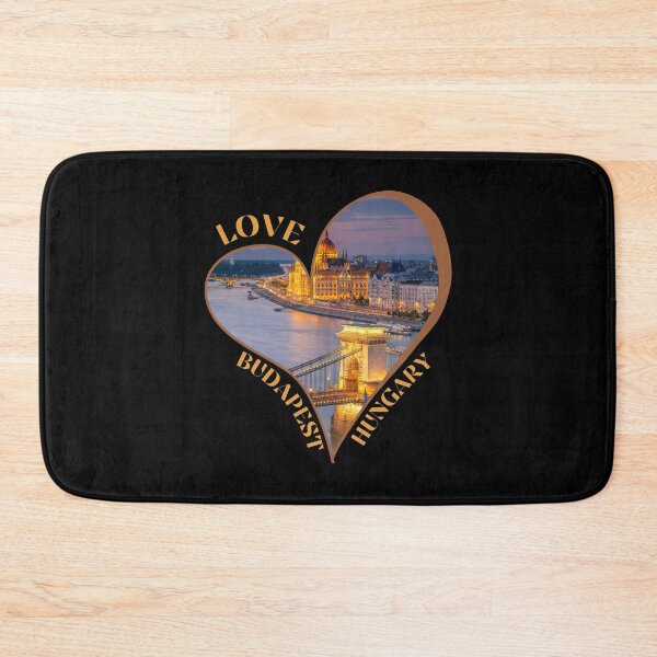 Item preview, Love BUDAPEST HUNGARY designed and sold by Miki  Design.