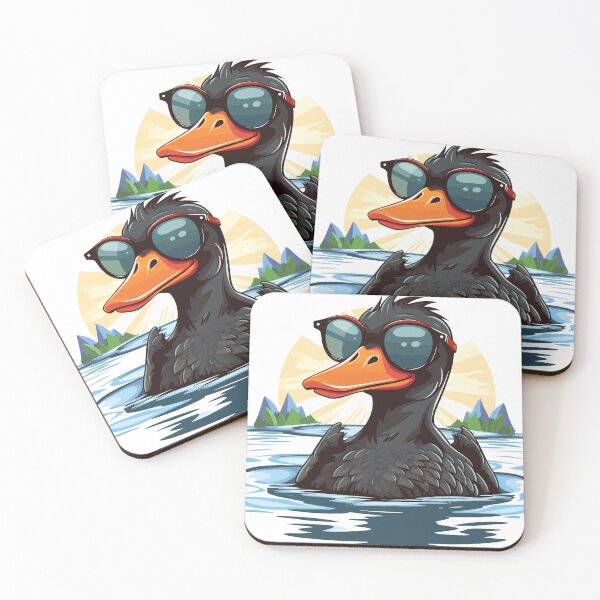 Item preview, Quack in Black designed and sold by Crazy-Squirrel1.