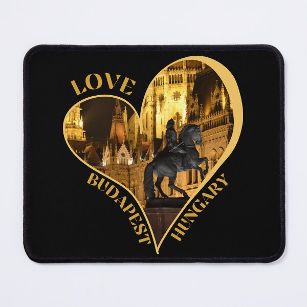 Item preview, Love BUDAPEST HUNGARY designed and sold by Miki  Design.