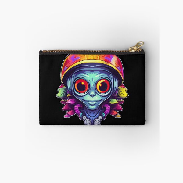 Item preview, Weirdo Alien With Colorful Beanie Hat designed and sold by SubtleSplit.