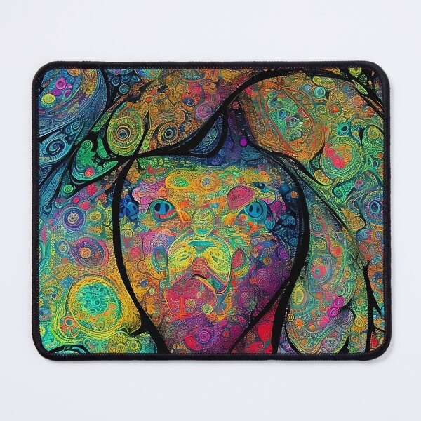 Item preview, Psychedelic Purrception designed and sold by piwon.