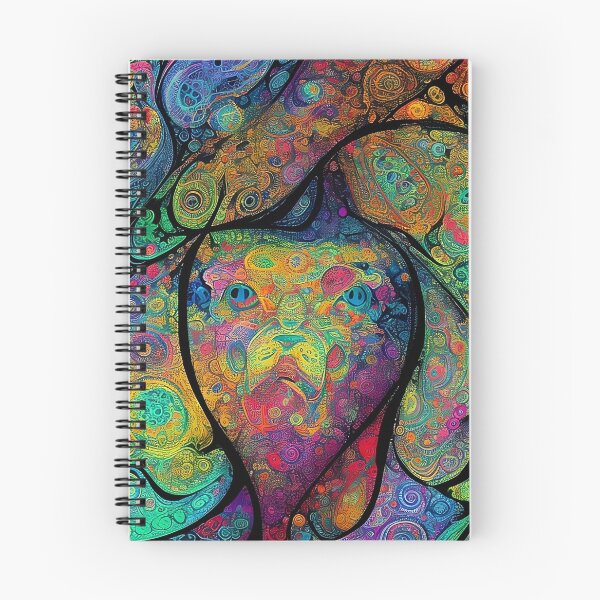Item preview, Psychedelic Purrception designed and sold by piwon.